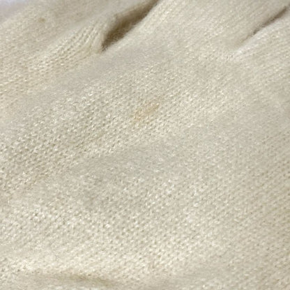 Hermes Gloves Women - Ivory And Brown Cashmere
