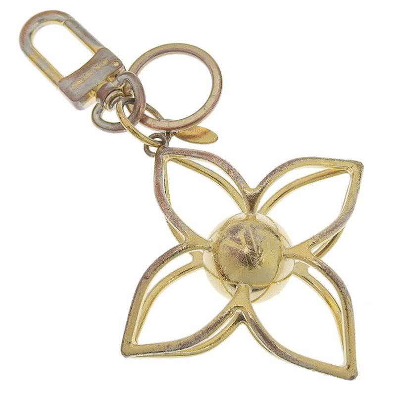 Louis Vuitton LV Sphere Charm M61024 Gold Plated Dp1114 Unisex Key Holder