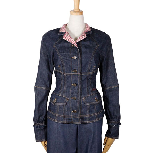 Louis Vuitton B Vuitton Logo Button Monogram Vintage Cotton And Polyurethane