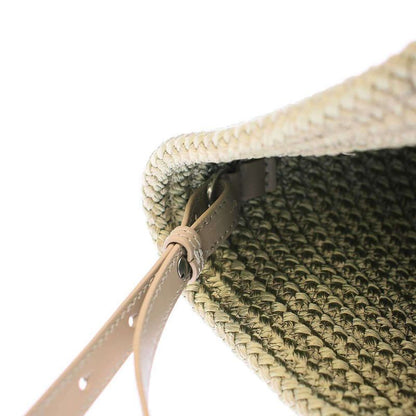 Balenciaga Ibiza Basket 2-Way Shoulder Tote Bag 695611 Green