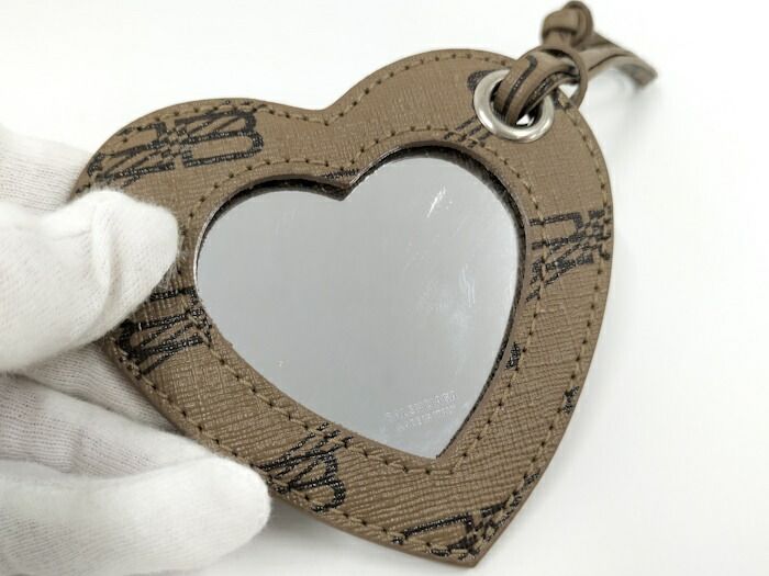 Balenciaga Shoulder Bag Le Cagor PVC Coated Brown 671309