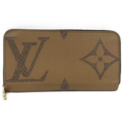 Louis Vuitton Zippy Wallet Round Zipper Long Wallet Monogram Giant Reverse