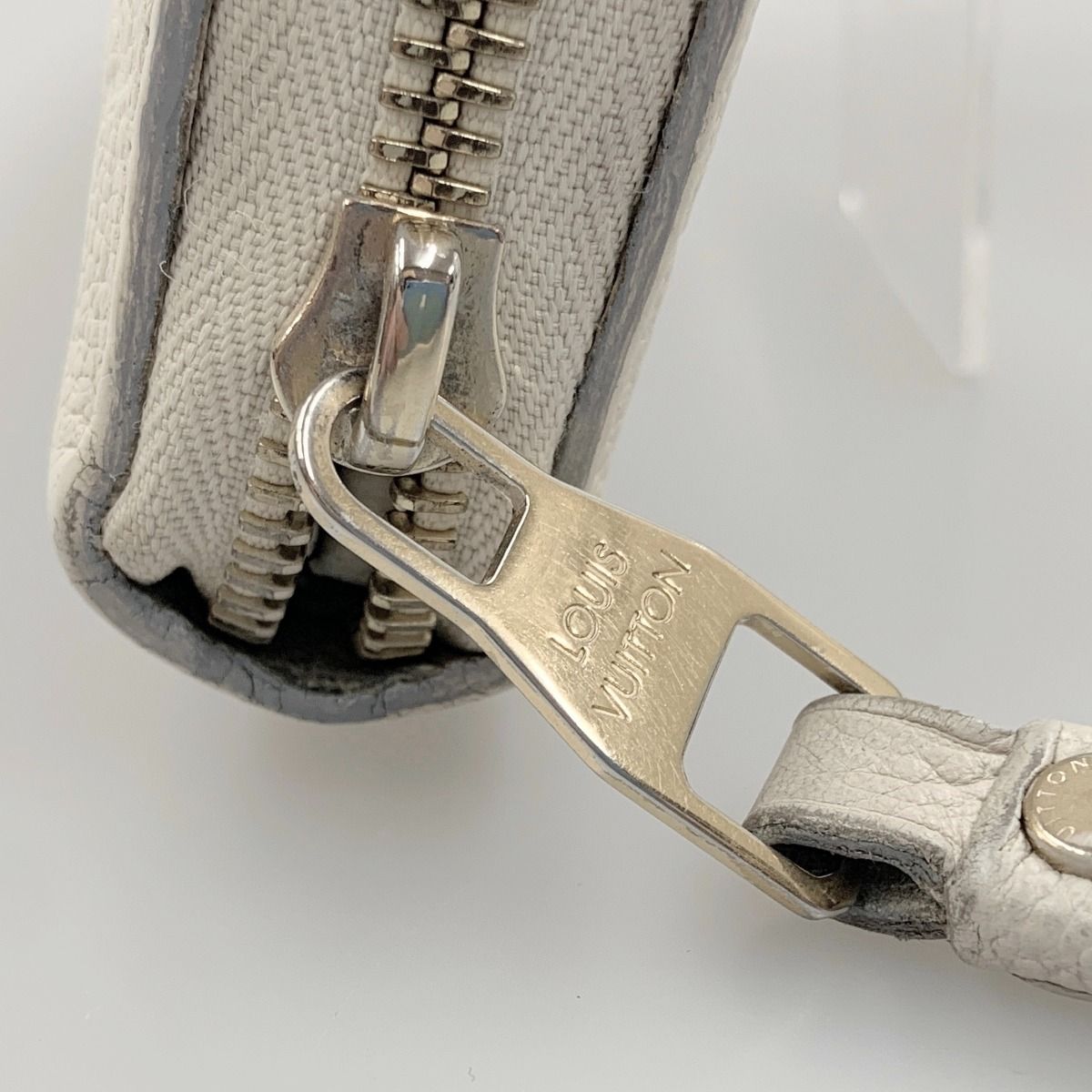 Louis Vuitton Monogram Empreinte Zippy Wallet Zipper Long Wallet M60546 White