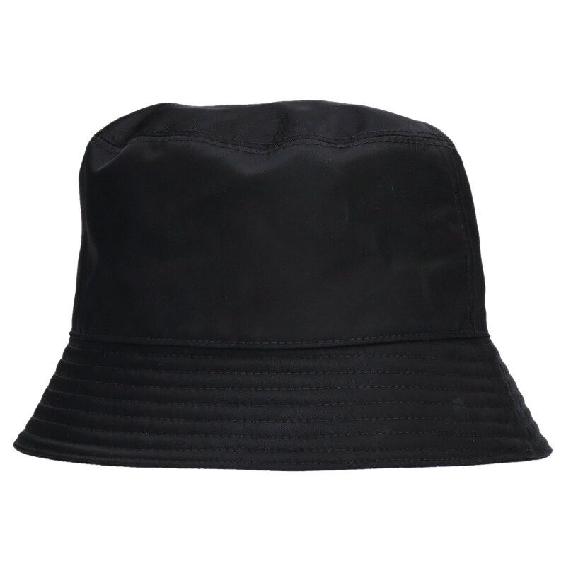 Prada 1hc137 Re-nylon Triangle Plate Nylon Bucket Hat Men's M
