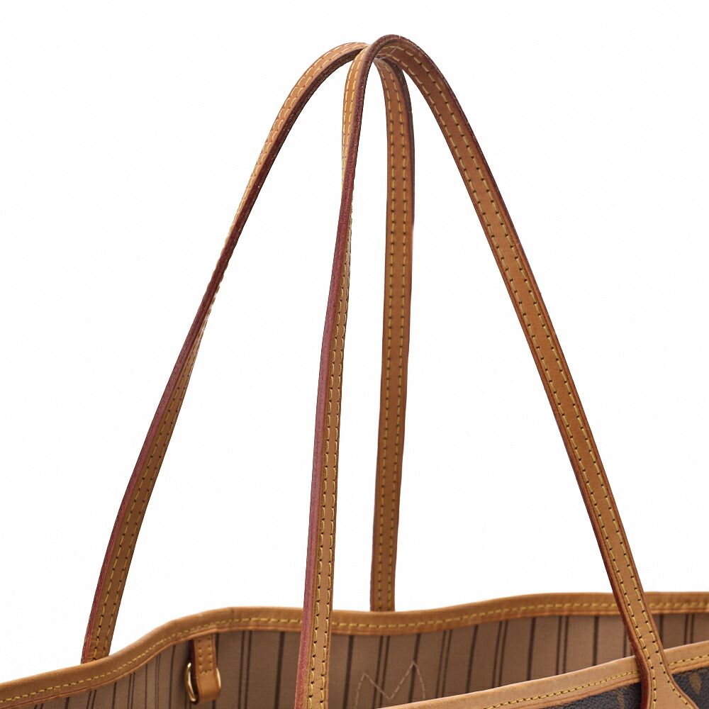 Louis Vuitton Monogram Neverfull MM Brown M40156 (gold Hardware) Tote Bag