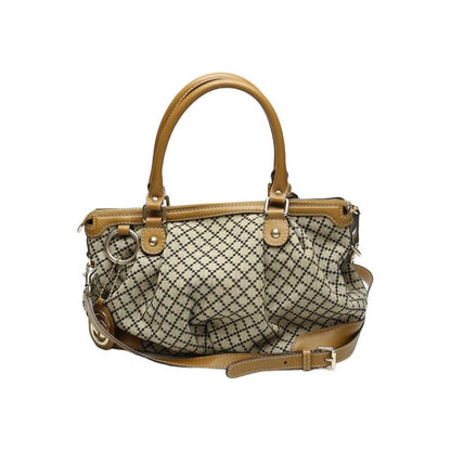 Gucci 247902 2-way Shoulder Bag Diamante Tote Bag Gucci Beige And Brown
