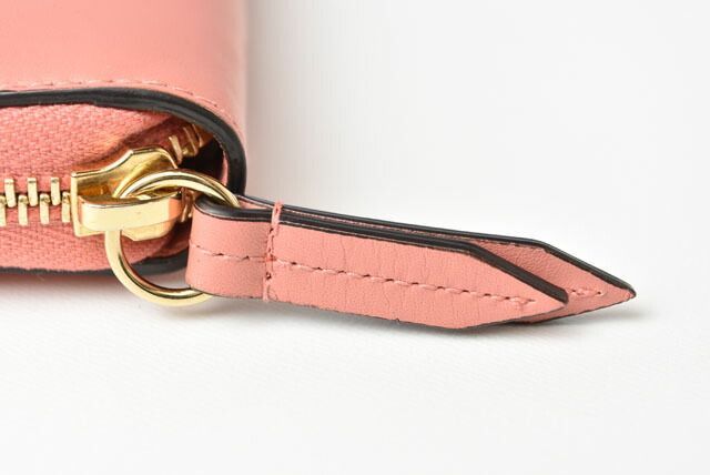 Gucci Wallet Gucci Long Wallet Round Zipper GG Marmont Ribbon Pink 435819 Dlxwj