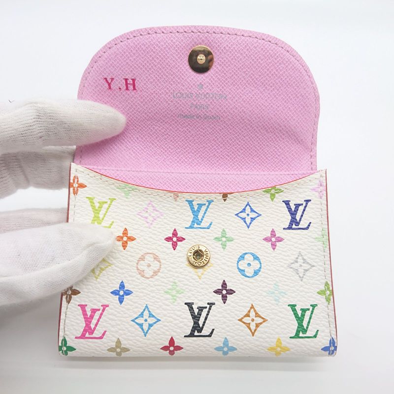 Louis Vuitton Multicolor Business Card Holder Card Case Envelop Carte De Visite