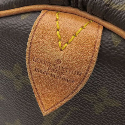 Louis Vuitton Boston Bag Keepall 50 Monogram Canvas Monogram Gold Hardware