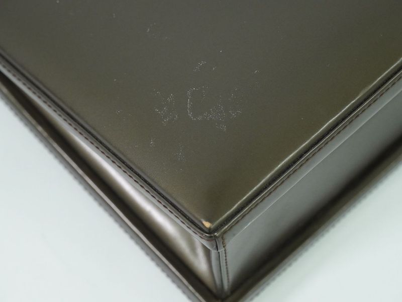 Authentic Loewe Leather Handbag Brown Bag Pre-owned [follow-up Discount