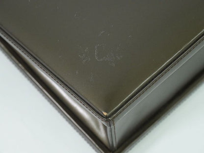 Authentic Loewe Leather Handbag Brown Bag Pre-owned [follow-up Discount