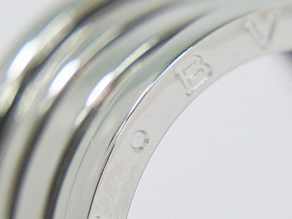 Authentic Bulgari Bvlgari B-zero1 750 WG Ring 60 18.5 White Gold Accessories