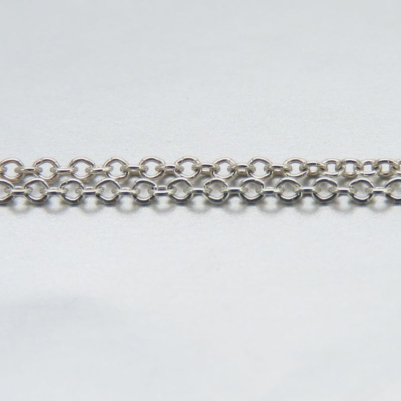 Tiffany & Co Necklace 1837 Circle 925 Silver Approx 3.8g Silver Accessory