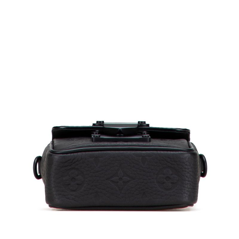 Louis Vuitton Taurillon Monogram Pico S Lock Mini Handbag Shoulder Bag 2WAY