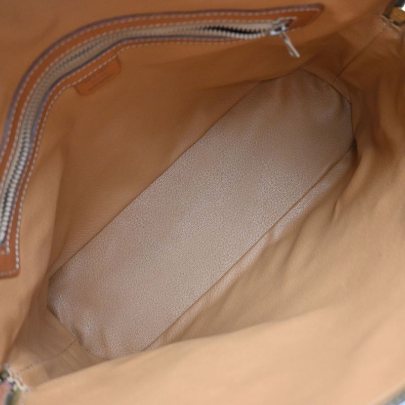 Celine Hand Shoulder Bag Canvas Leather 35kb002