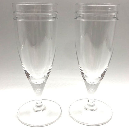 Tiffany & Co Tiffany & Co Atlas Pilsner Glasses Chien Pair of Bread Glasses Set