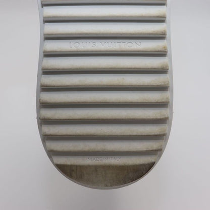 Louis Vuitton Monogram Time Outlines 23 Years Leather X Suede Sneakers Women's