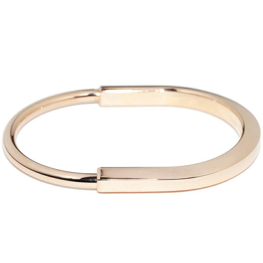 Tiffany & Co Bangle Bracelet 18K Pink Gold Rock Bangle Extra Large