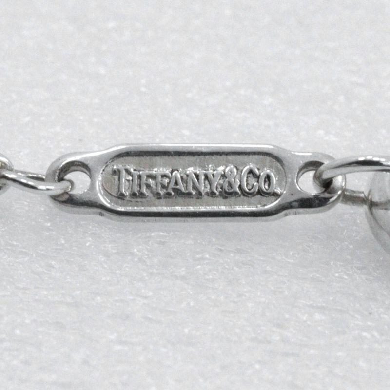 Tiffany & Co Atlas Cube 925 Silver Ladies 7.0g Necklace