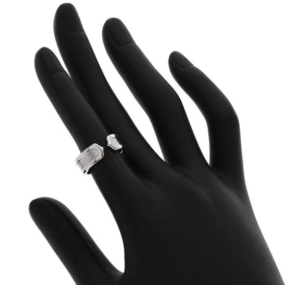 Cartier C2 #46 Ring 18K White Gold Ladies
