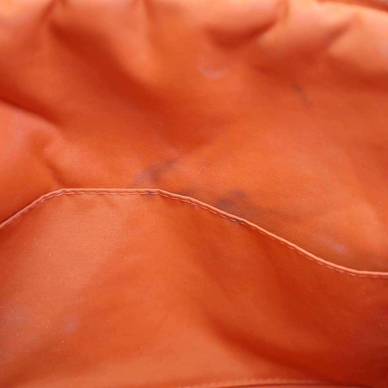 Hermes Bolide Pouch MM Bolide Canvas Pouch Orange