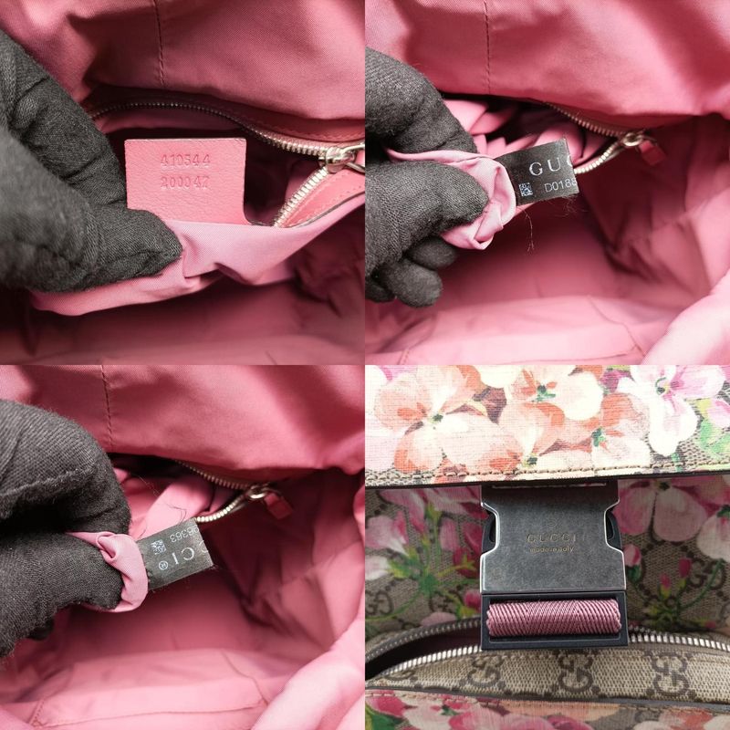 Guccigg Blooms Beige And Multicolor PVC Coated Canvas 410544 D018896363