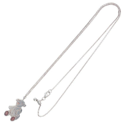 Gucci Silver Bear Necklace Men's