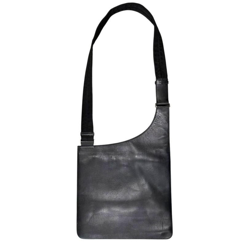 Prada 1999fw Archive Leather Shoulder Bag Archive Leather Shoulder Bag Black