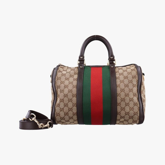 Guccisherry Line Multicolor Canvas And Leather 247205 A010185907