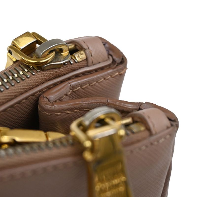 Prada Hand Shoulder Bag 2WAY Saffiano Leather Pink 14ka872