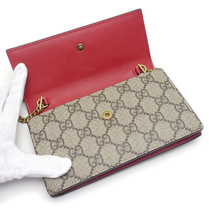 Gucci Chain Shoulder Bag 481292 GG Supreme *stone Removed