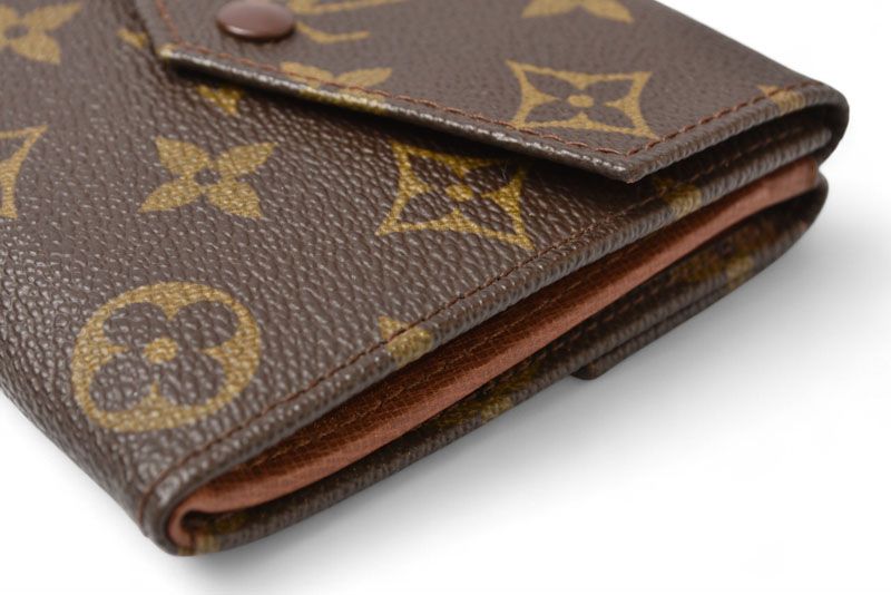 Louis Vuitton Wallet Louis Vuitton Monogram Fold Wallet No.190 Vintage Antique
