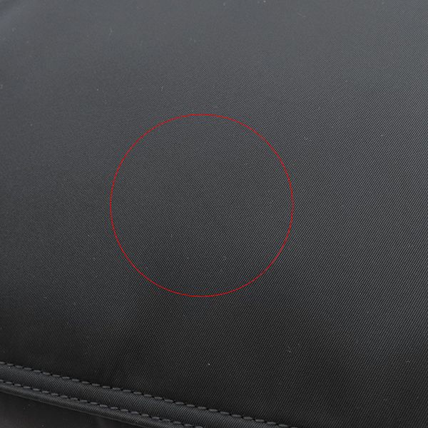 Gucci Tote Bag Logo Large Nylon Black Silver Hardware Shoulder Travel Bag