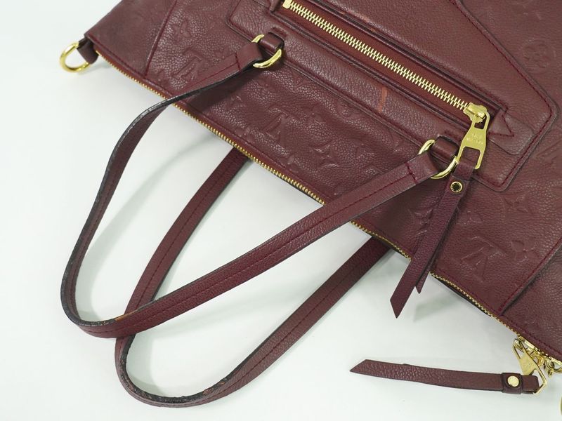 Authentic Louis Vuitton LV Lumineuse PM Monogram Empreinte Leather Shoulder Bag