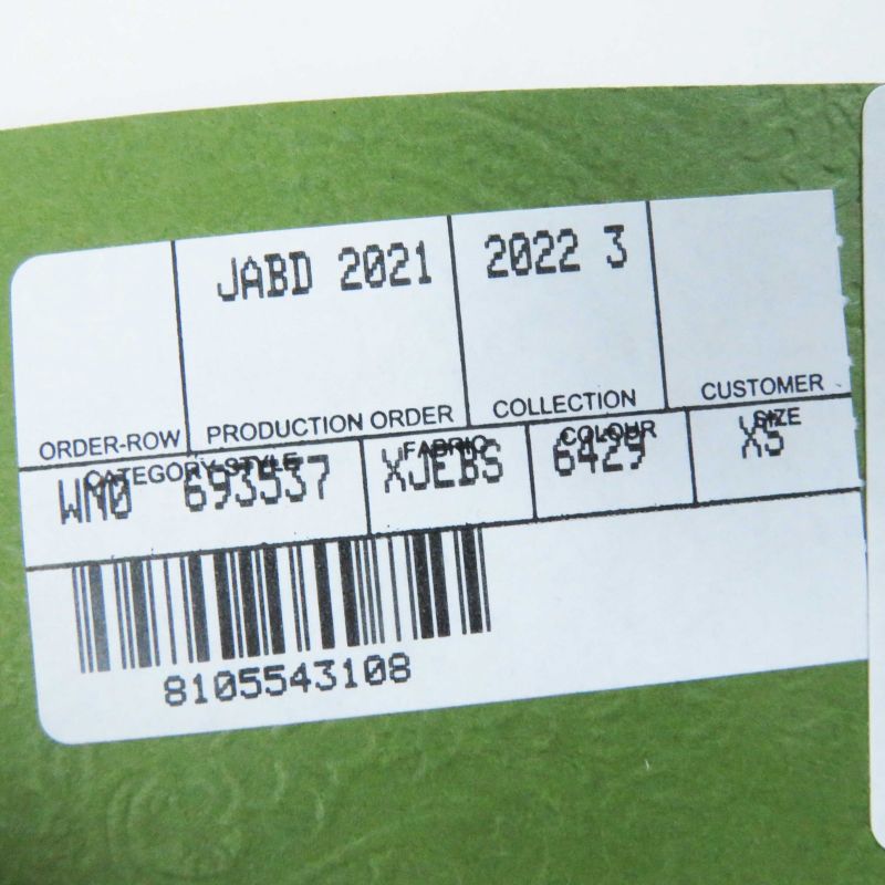 Gucci Adidas 693537 Cotton T-shirt Dress / Long Sleeve Dress Red White XS Made