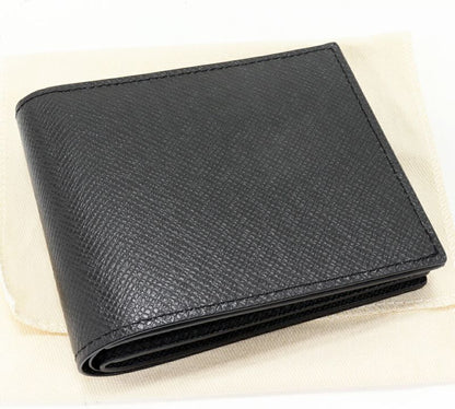 Louis Vuitton Taiga Noir Black Portefeuille Amerigo NM M62045 Folding Wallet