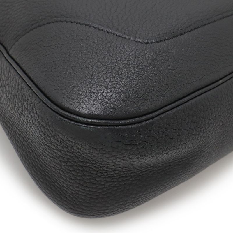 Hermes Trim 31 Shoulder Bag One Shoulder Semi Shoulder Taurillon Clemence Blue