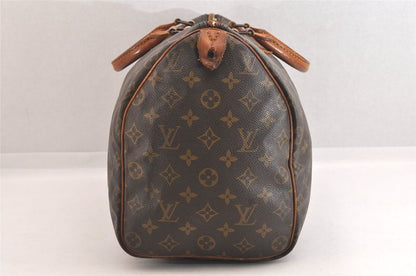 Louis Vuitton Monogram Speedy 40 Hand Boston Bag M41522 LV 2961n