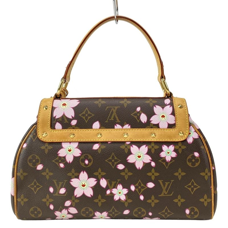 Louis Vuitton Handbag Monogram Cherry Blossom Sac Retro PM