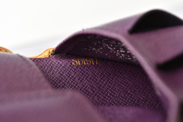 Louis Vuitton Wallet Epi Vintage Obsolete Foldable Wallet M63549