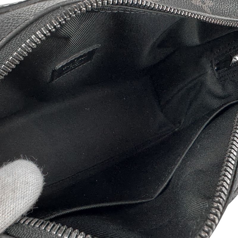 Louis Vuitton Crossbody Shoulder Bag Monogram Eclipse Soft Trunk M44730