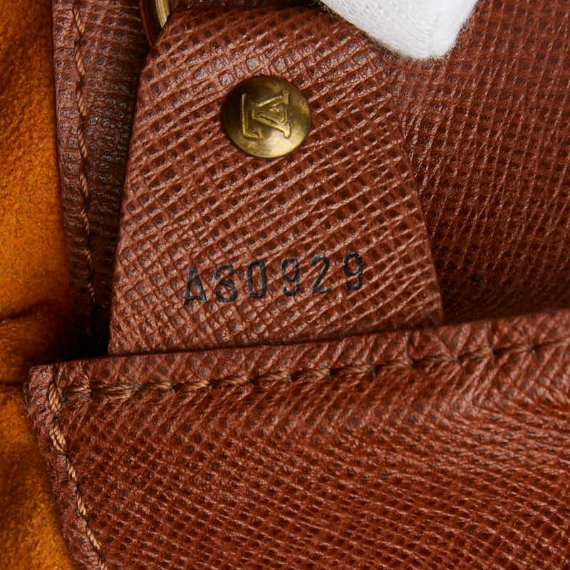 Louis Vuitton Monogram Musette Crossbody Shoulder Bag M51256 Brown PVC Leather
