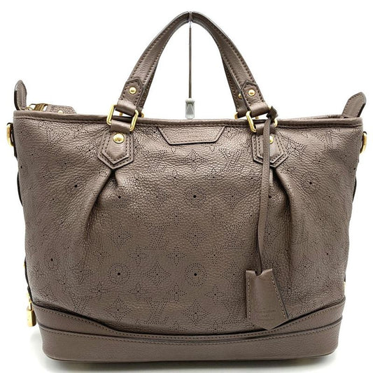 Louis Vuitton M93175 Handbag Tote Bag Mahina Stella PM Brown Monogram With Key
