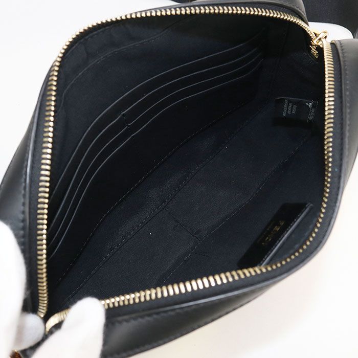 Fendi Camera Case 7m0286 SQP Crossbody Shoulder Bag Leather Men's