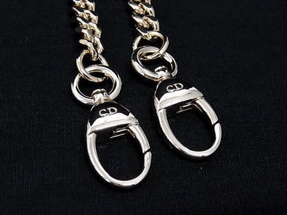 Christian Dior Leather Chain Bag Shoulder Strap Shoulder Crossbody