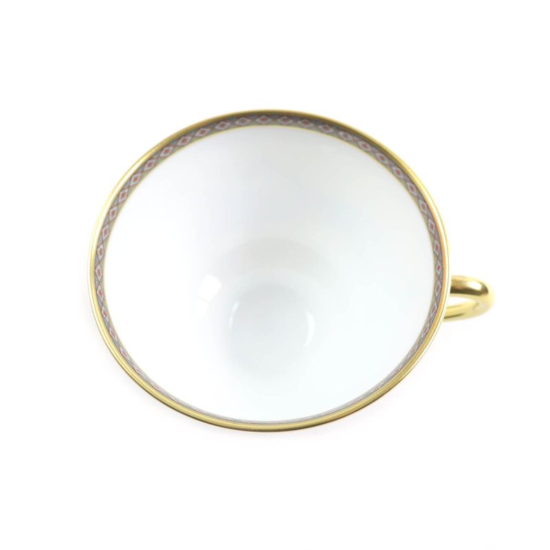 Hermes Chevaldrian Horse Tea Cup And Saucer Set Of 2 Tableware Multi With Box