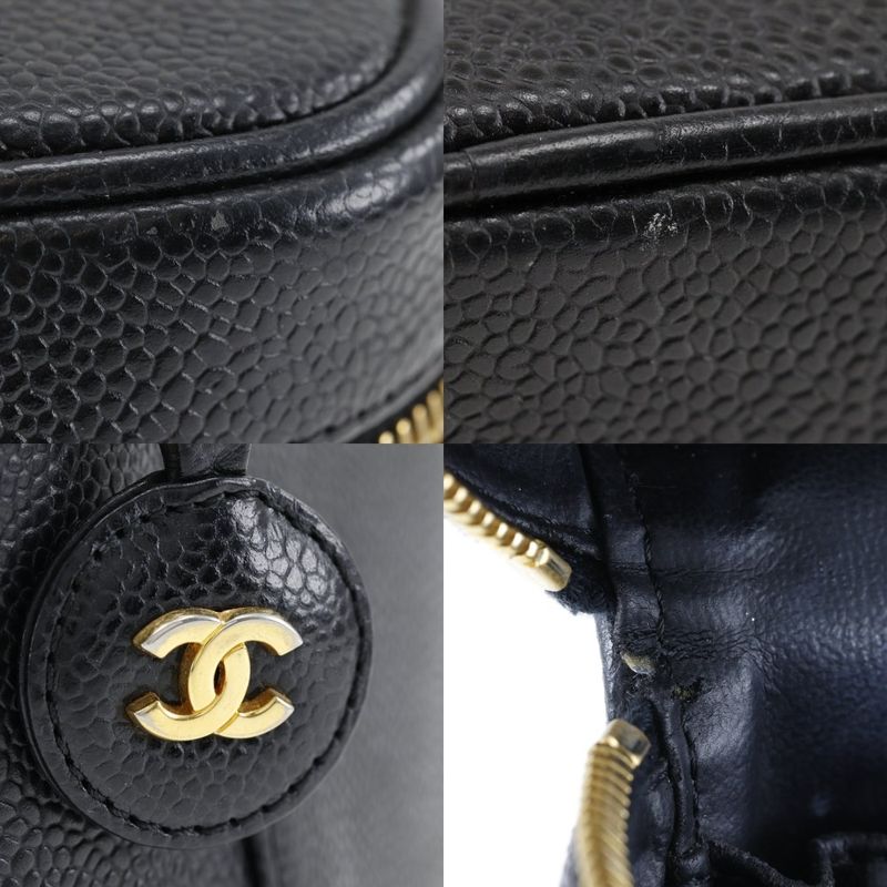 Chanel Vanity Caviar Skin Ladies Handbag
