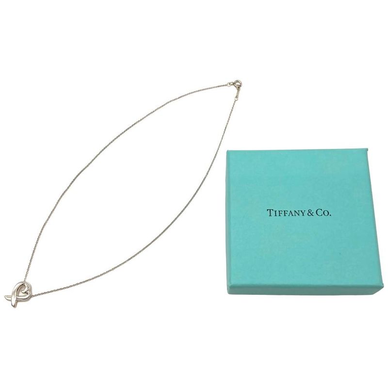 Tiffany & Co Tiffany & Co Loving Heart Necklace Sv925 30g Silver Elsa Peretti