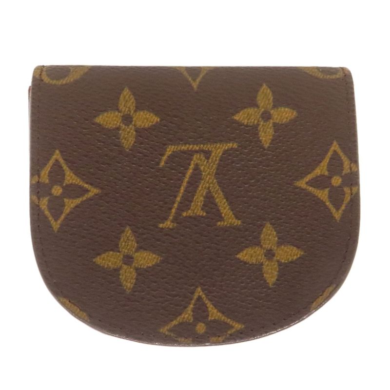 Louis Vuitton M61970 Porte Monnaie Gueze Coin Case Monogram Canvas Women