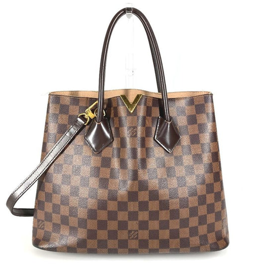 Louis Vuitton Shoulder Bag Kensington N41435 Damier Canvas Brown